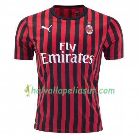 Jalkapallo Pelipaidat AC Milan Kotipaita 2019-2020 Lyhythihainen